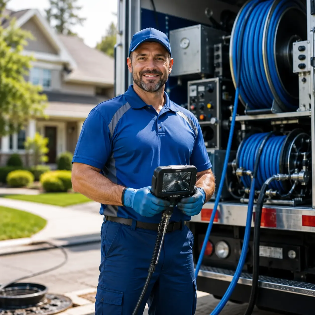 Local outdoor drain cleaning specialists in Harrisville, PA